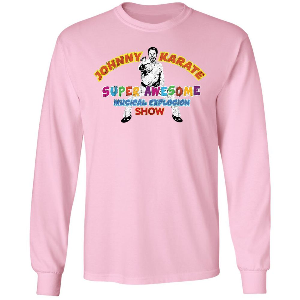 Long Sleeve T-Shirt - Y2VE3C52 - Light Pink - 3