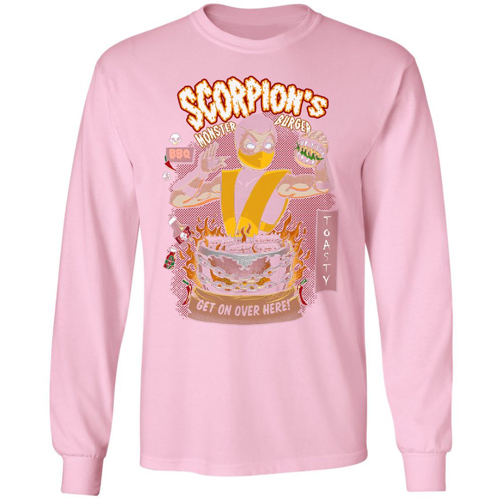 Long Sleeve T-Shirt - 9NJAG53A - Light Pink - 3