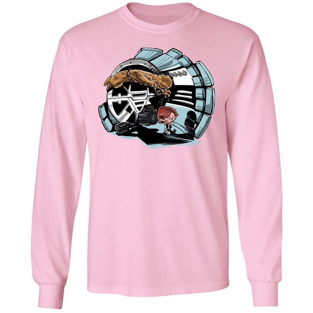 Long Sleeve T-Shirt - 9AZZ15LN - Light Pink - 3
