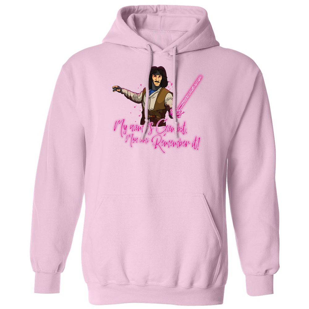 Classic Unisex Hoodie - PAWLKCD4 - Light Pink - 3