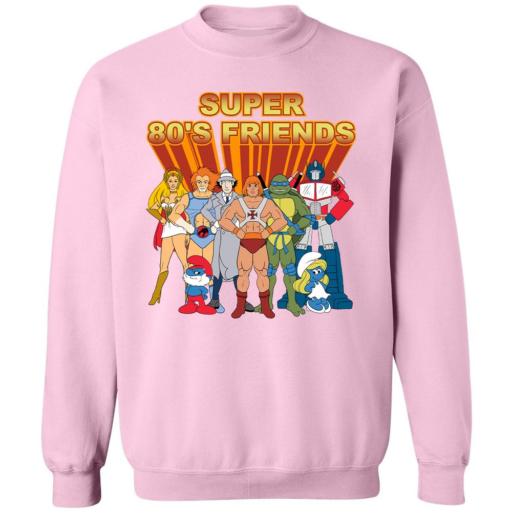 Classic Unisex Sweatshirt - NL9ZXZ9N - Light Pink - 3