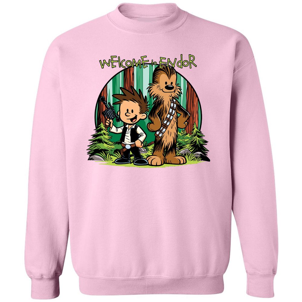 Classic Unisex Sweatshirt - NNQMPPGH - Light Pink - 3