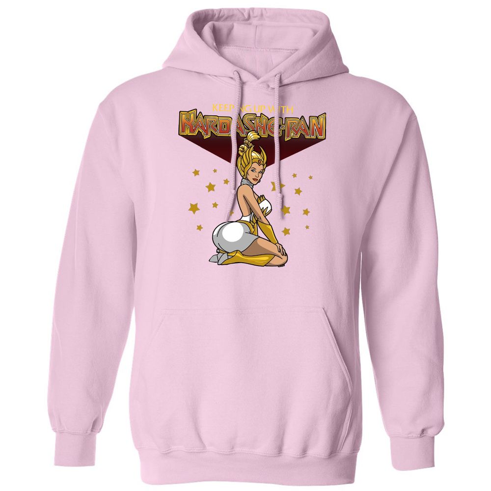 Classic Unisex Hoodie - 8T92BQ38 - Light Pink - 3