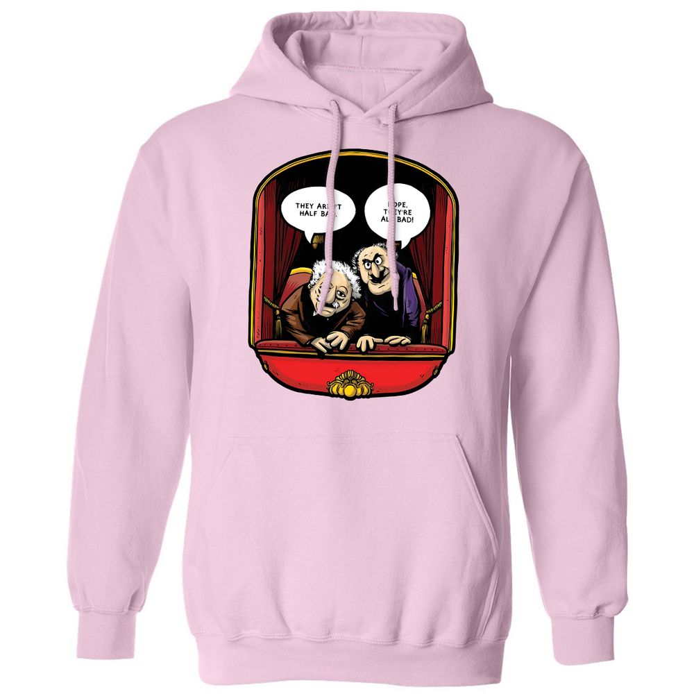 Statler and Waldorf (All Bad) - Light Pink - 3