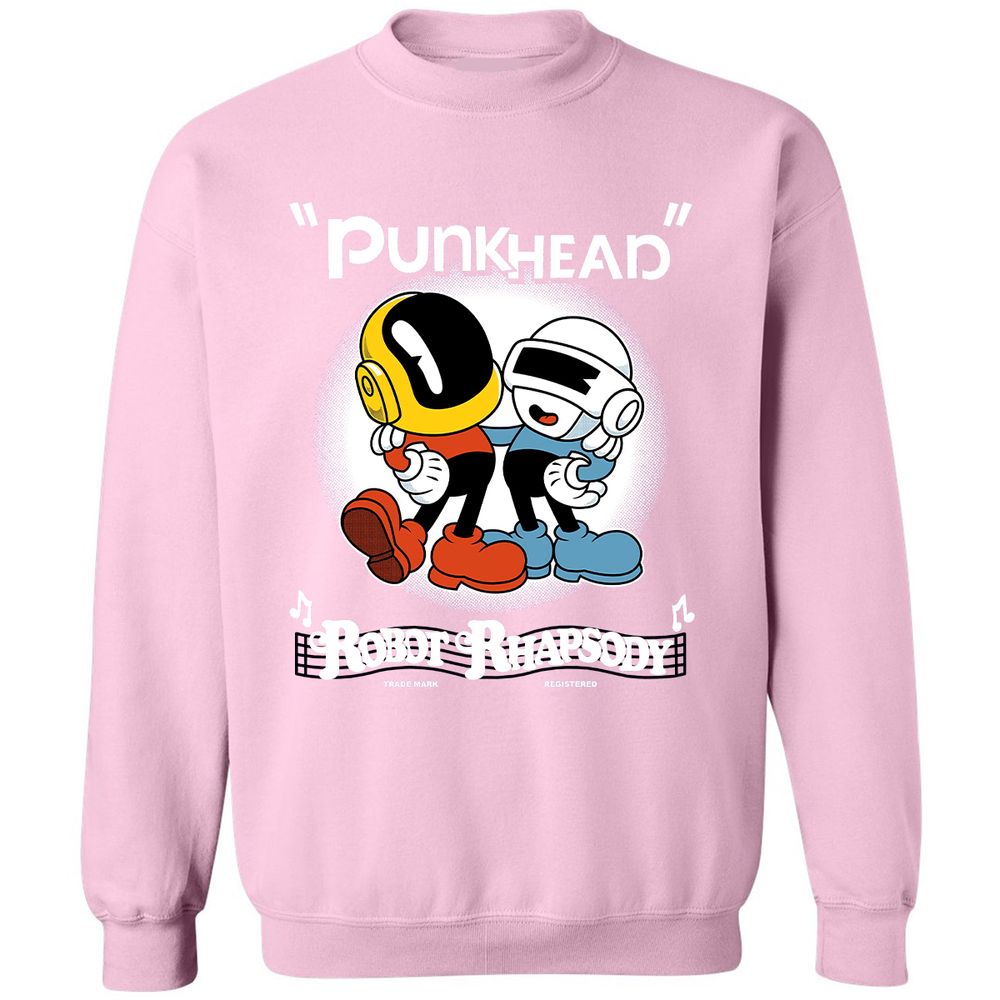 Classic Unisex Sweatshirt - UKAZ5LS8 - Light Pink - 3
