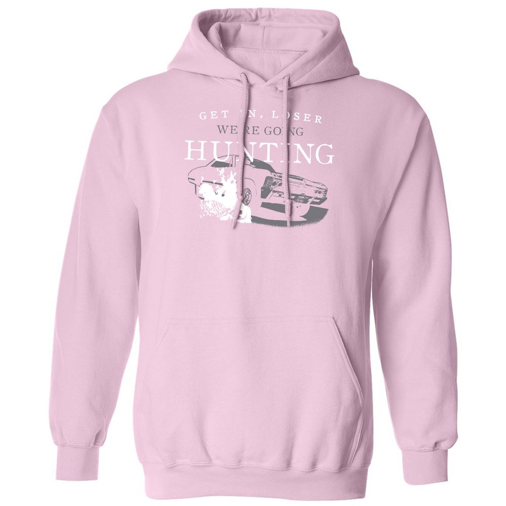 Classic Unisex Hoodie - 6KSDP8BG - Light Pink - 3