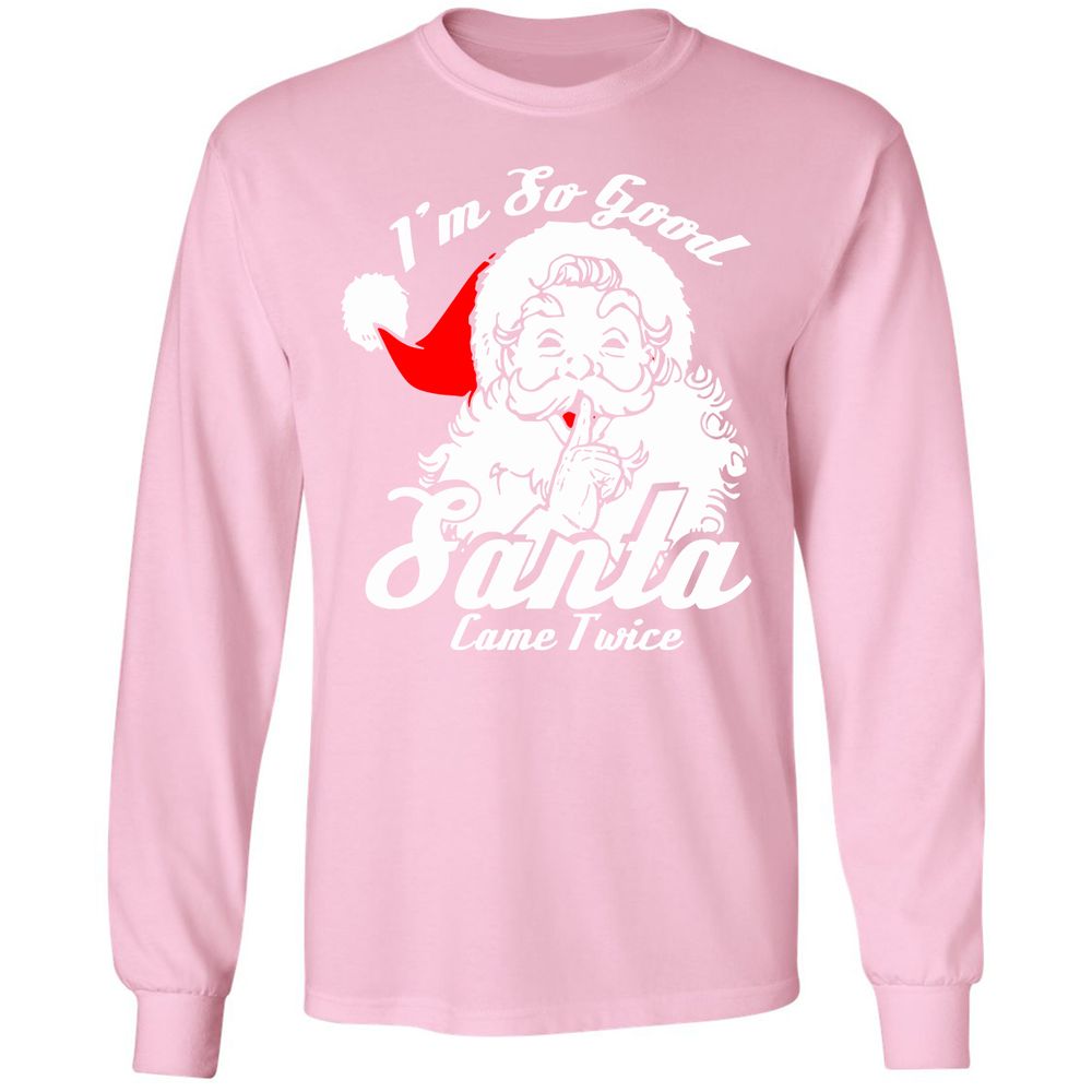 Long Sleeve T-Shirt - V9E4M13Y - Light Pink - 3