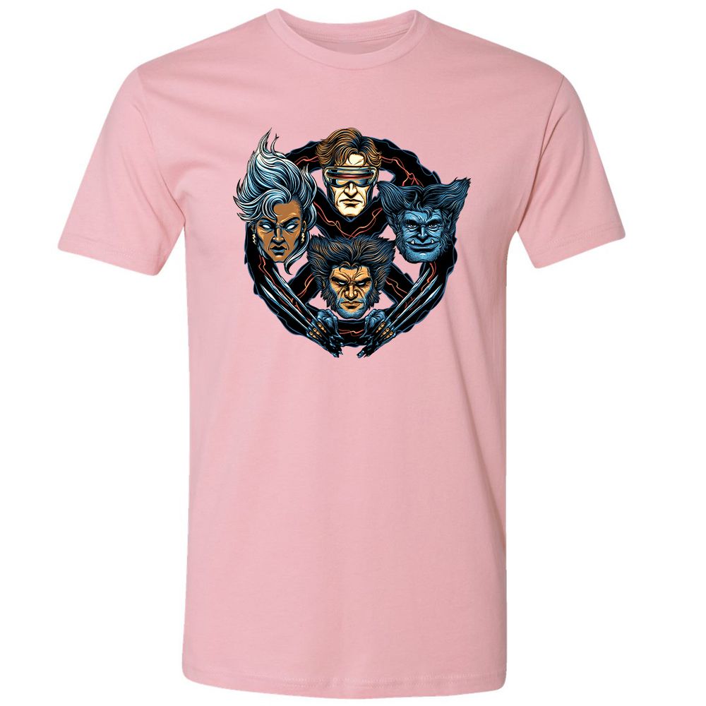 Premium Unisex T-Shirt - 28B1H21R - Light Pink - 3