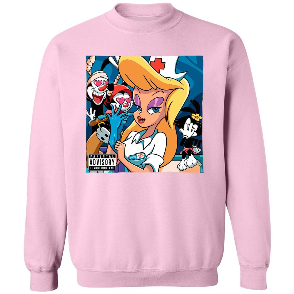 Classic Unisex Sweatshirt - R5LVDKQW - Light Pink - 3