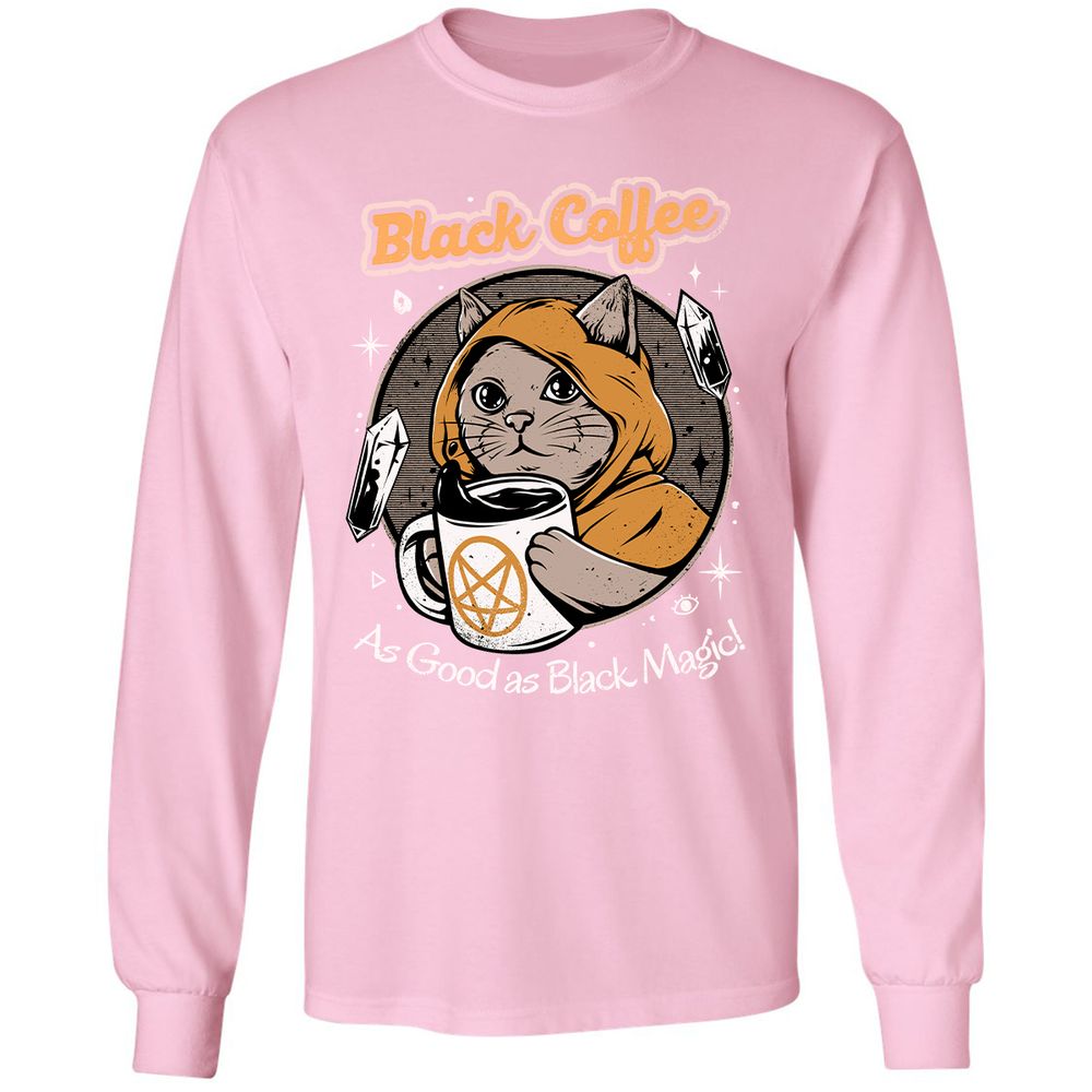 Long Sleeve T-Shirt - FHDZHPJF - Light Pink - 3