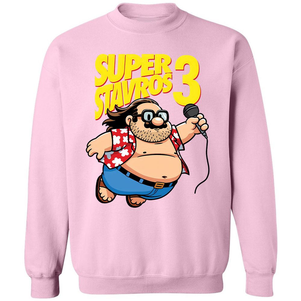 Classic Unisex Sweatshirt - 3PV8ASRE - Light Pink - 3