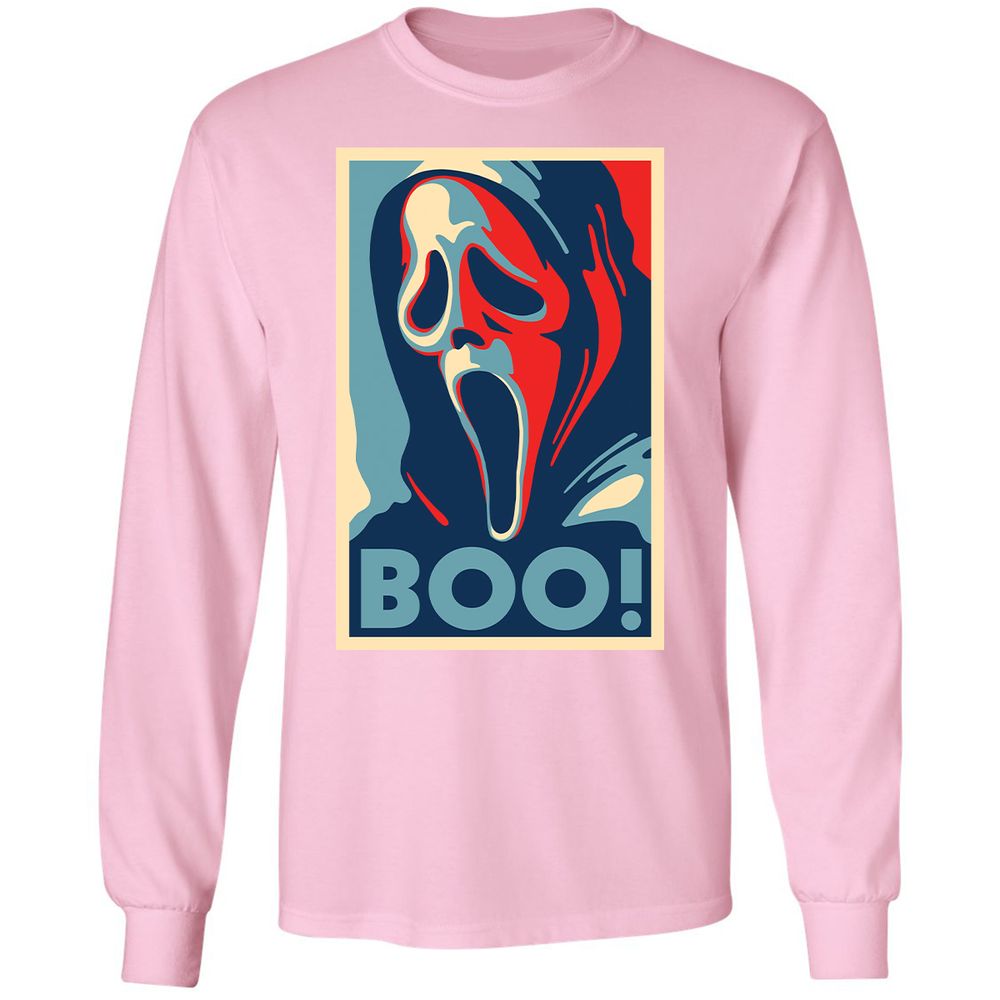 Long Sleeve T-Shirt - KSZZGJ59 - Light Pink - 3