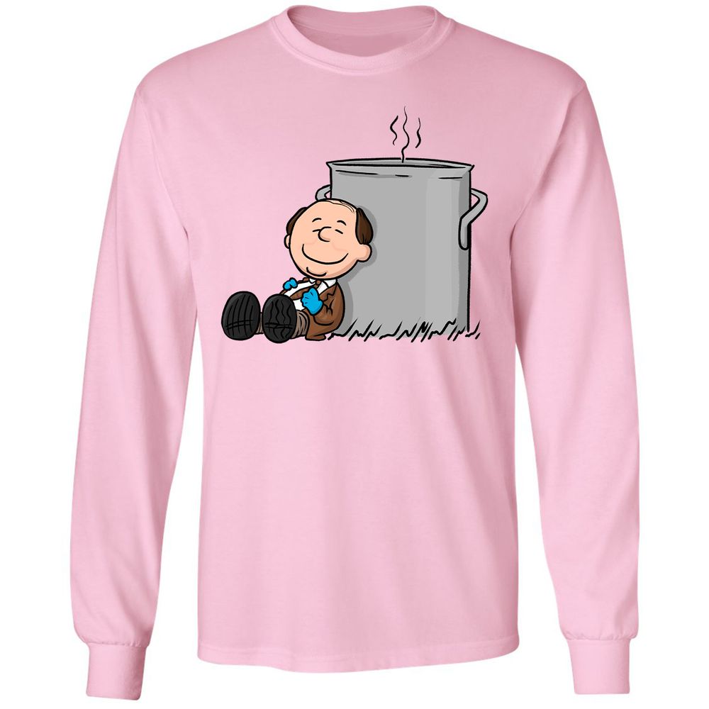 Long Sleeve T-Shirt - LVNFXF6Q - Light Pink - 3