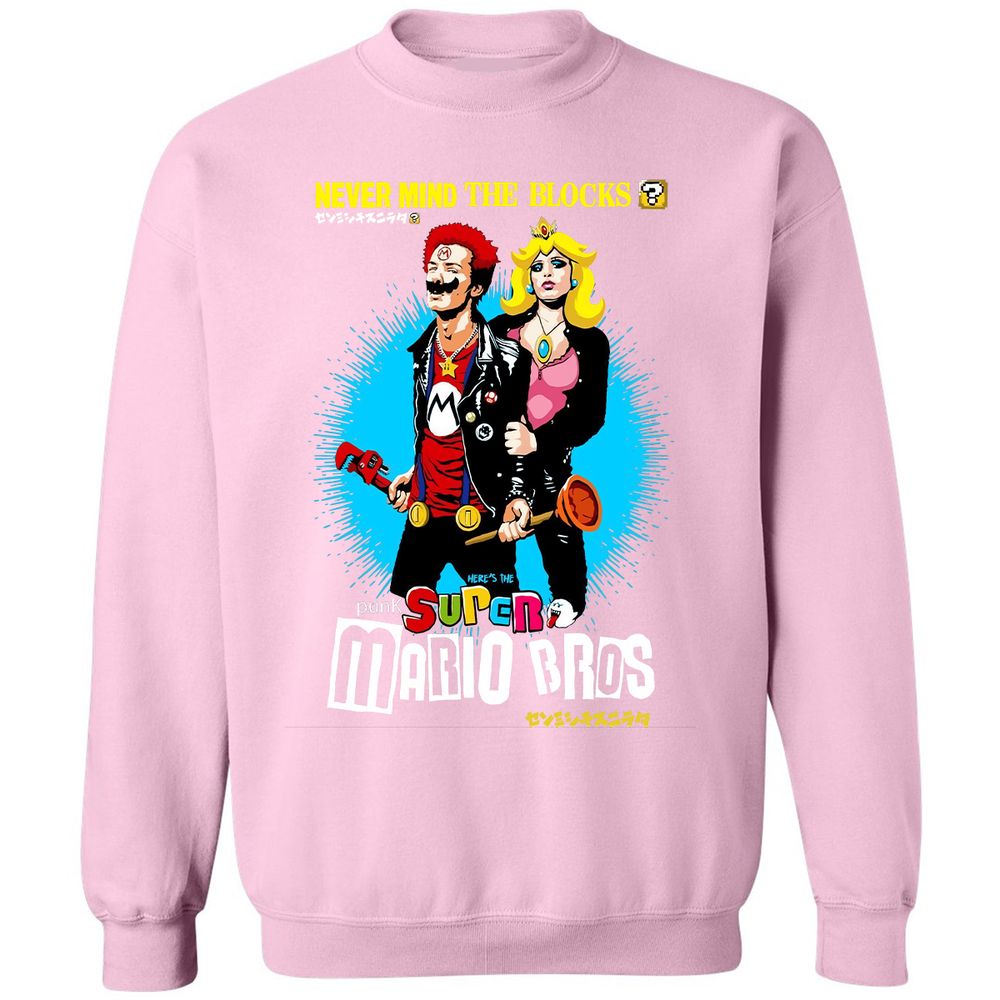 Classic Unisex Sweatshirt - HYK15CAZ - Light Pink - 3