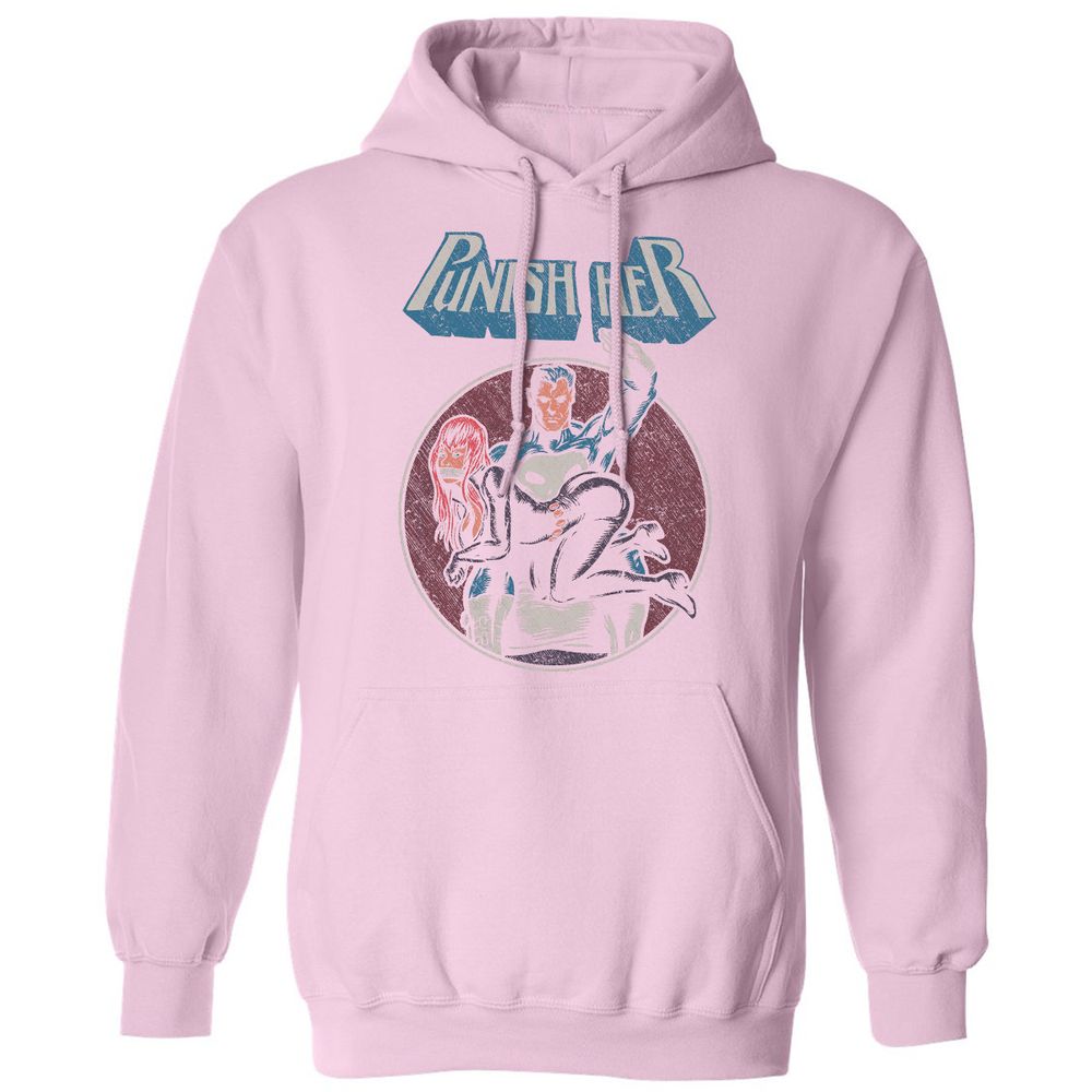 Classic Unisex Hoodie - PVRJML68 - Light Pink - 3