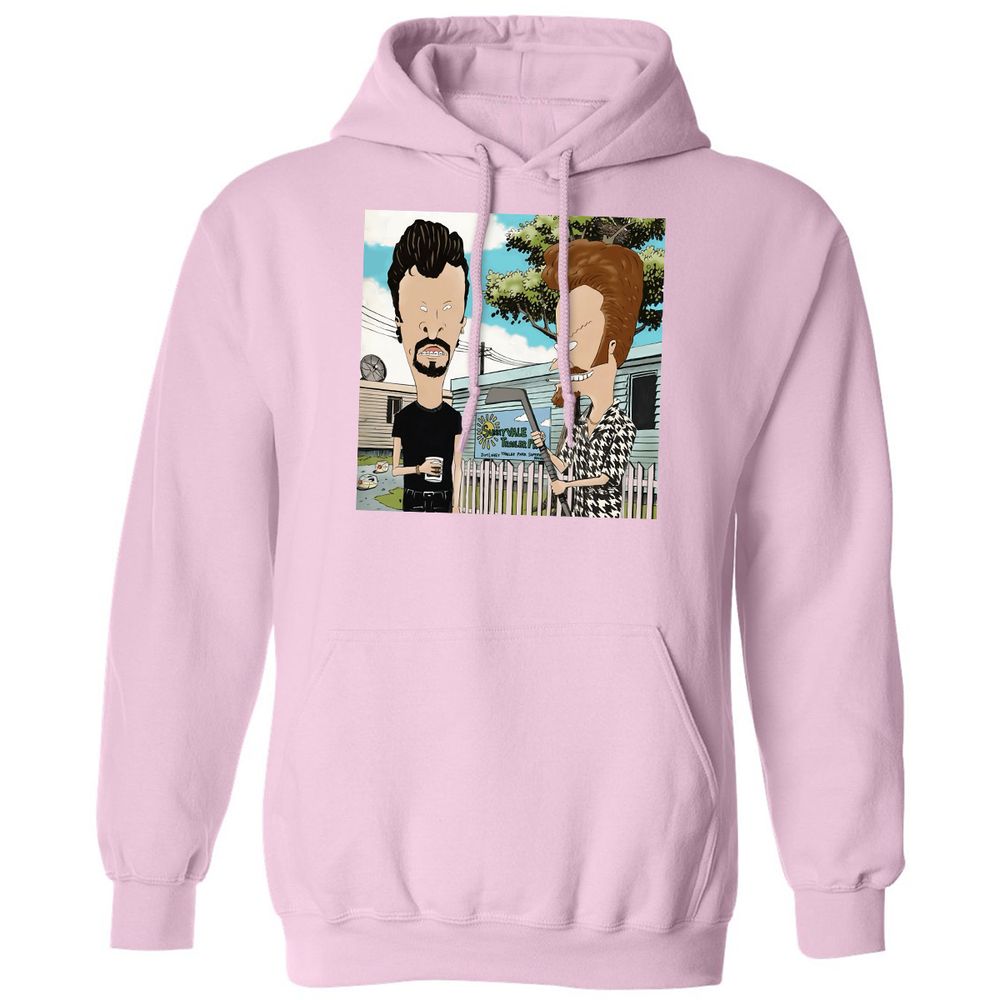 Classic Unisex Hoodie - PPMY696G - Light Pink - 3