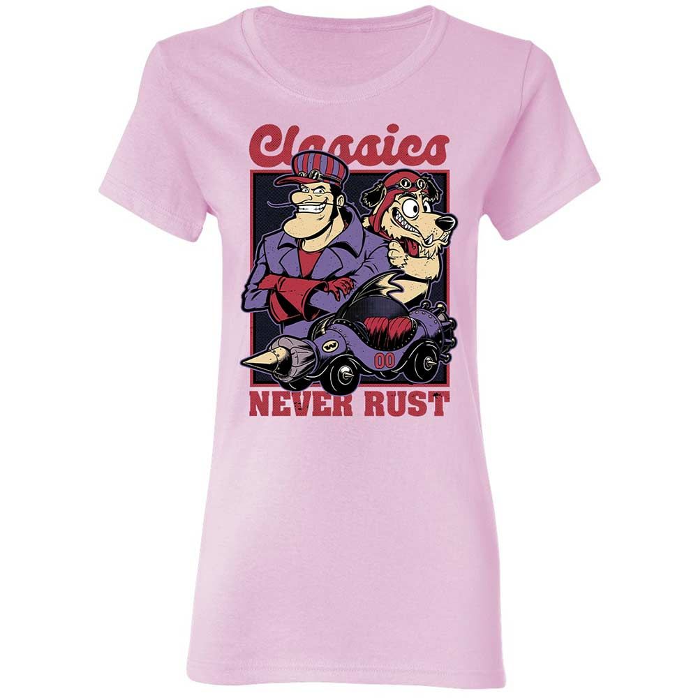 Women's T-Shirt - HCK89CA7 - Light Pink - 3