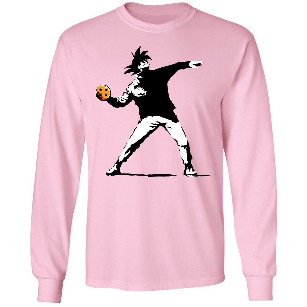 Long Sleeve T-Shirt - KQ6TTF2T - Light Pink - 3