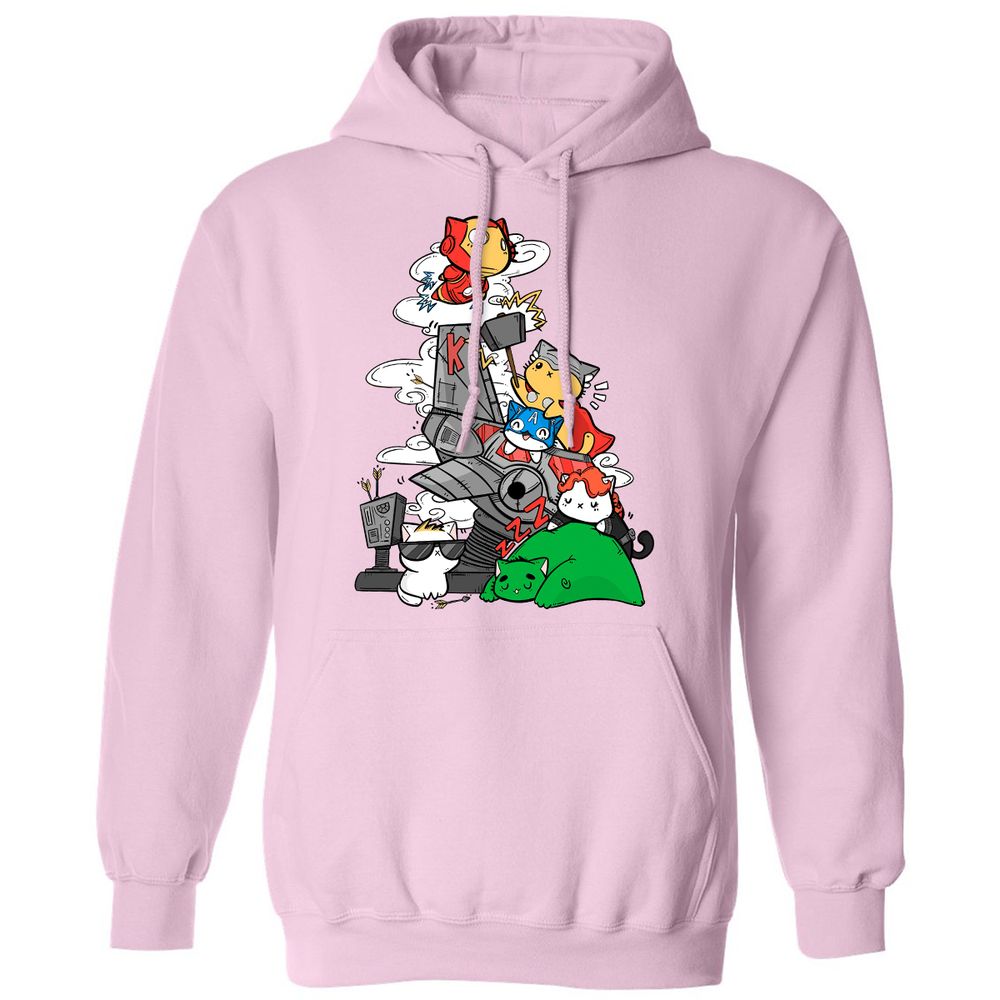 Classic Unisex Hoodie - 5BBVJYMJ - Light Pink - 3