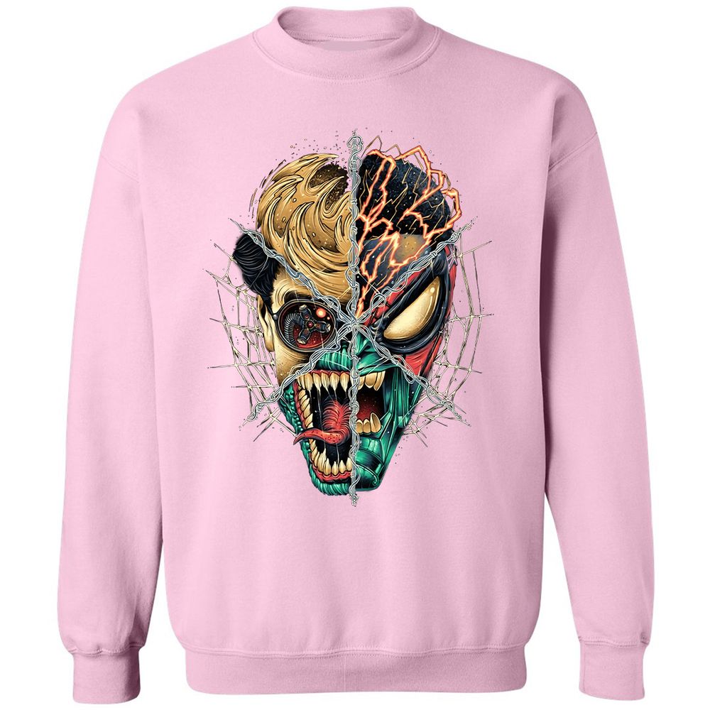 Classic Unisex Sweatshirt - YCAYCJBM - Light Pink - 3