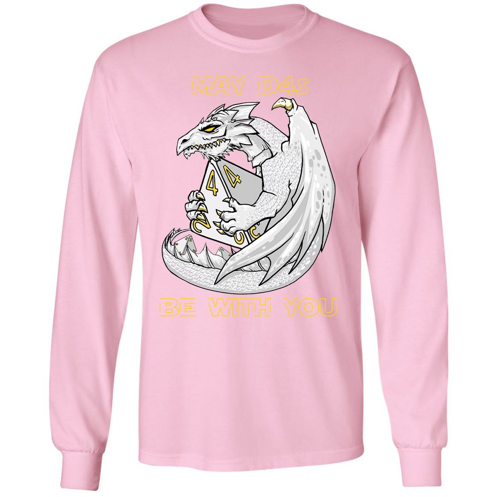 Long Sleeve T-Shirt - KALFJ5DY - Light Pink - 3