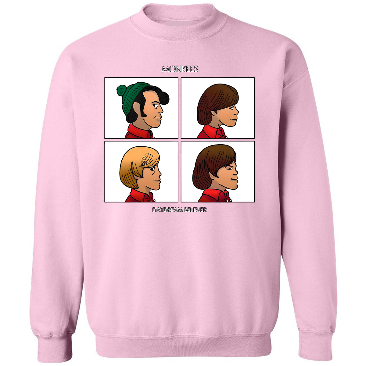 Classic Unisex Sweatshirt - TJV9AY2X - Light Pink - 3