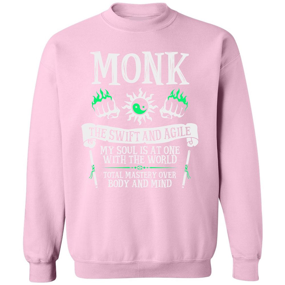 Classic Unisex Sweatshirt - HRZ6DKD7 - Light Pink - 3