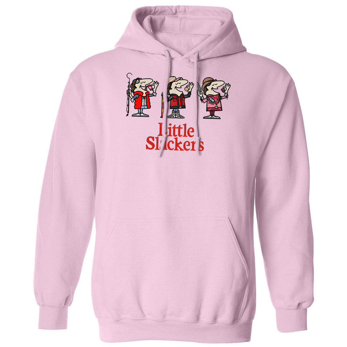 Classic Unisex Hoodie - UNWBJDJG - Light Pink - 3