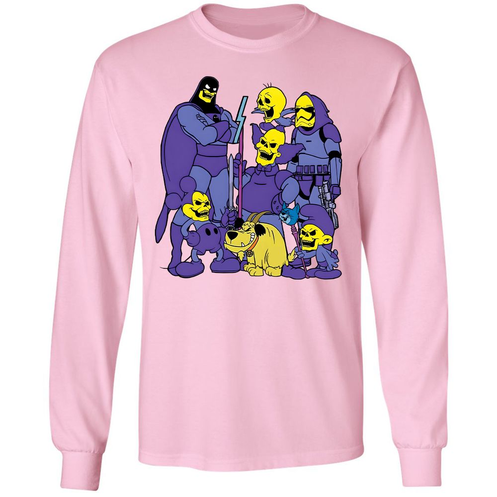 Long Sleeve T-Shirt - DFP1VWP3 - Light Pink - 3