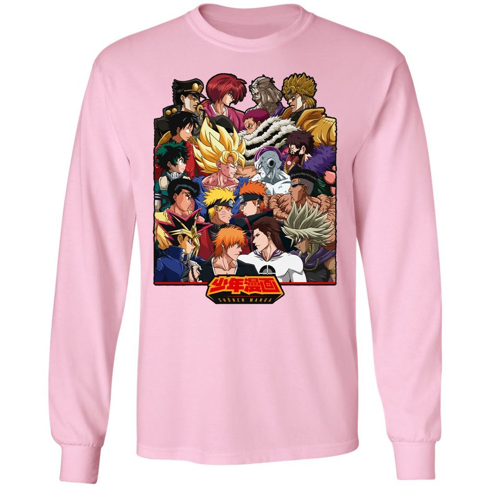 Long Sleeve T-Shirt - KUD3Y13E - Light Pink - 3