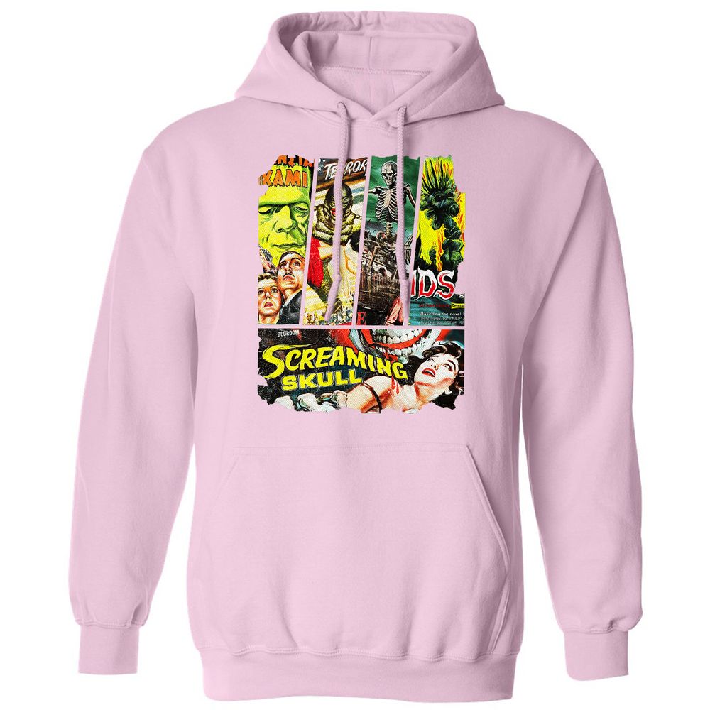 Classic Unisex Hoodie - HRLQJ86Z - Light Pink - 3