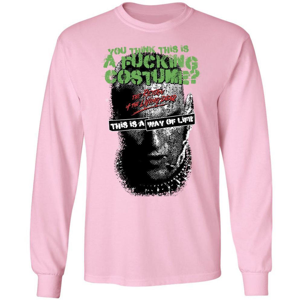 Long Sleeve T-Shirt - HNT5DLNT - Light Pink - 3