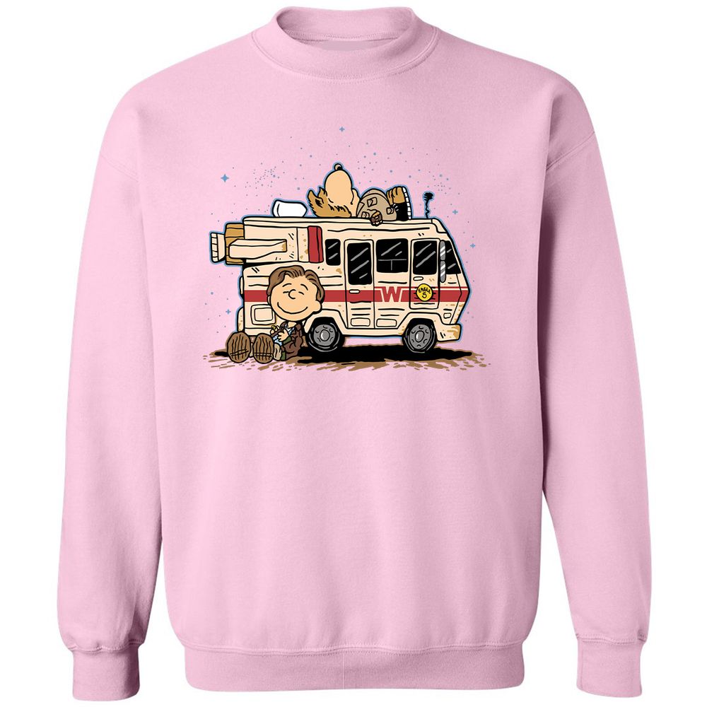 Classic Unisex Sweatshirt - 379ZW3Y7 - Light Pink - 3