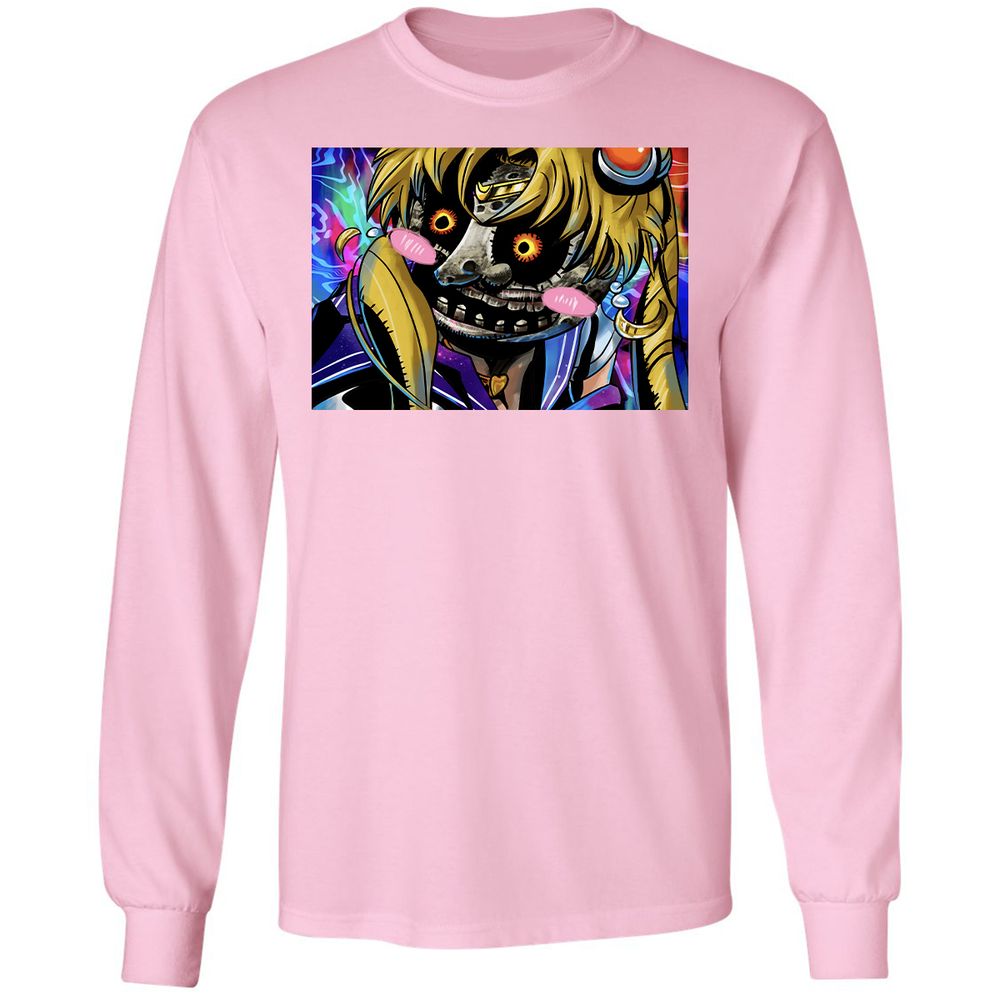 Long Sleeve T-Shirt - VBRMWHJM - Light Pink - 3