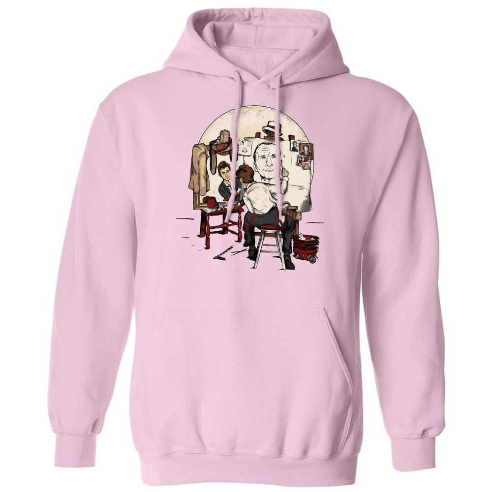 Classic Unisex Hoodie - VX9CTGGF - Light Pink - 3