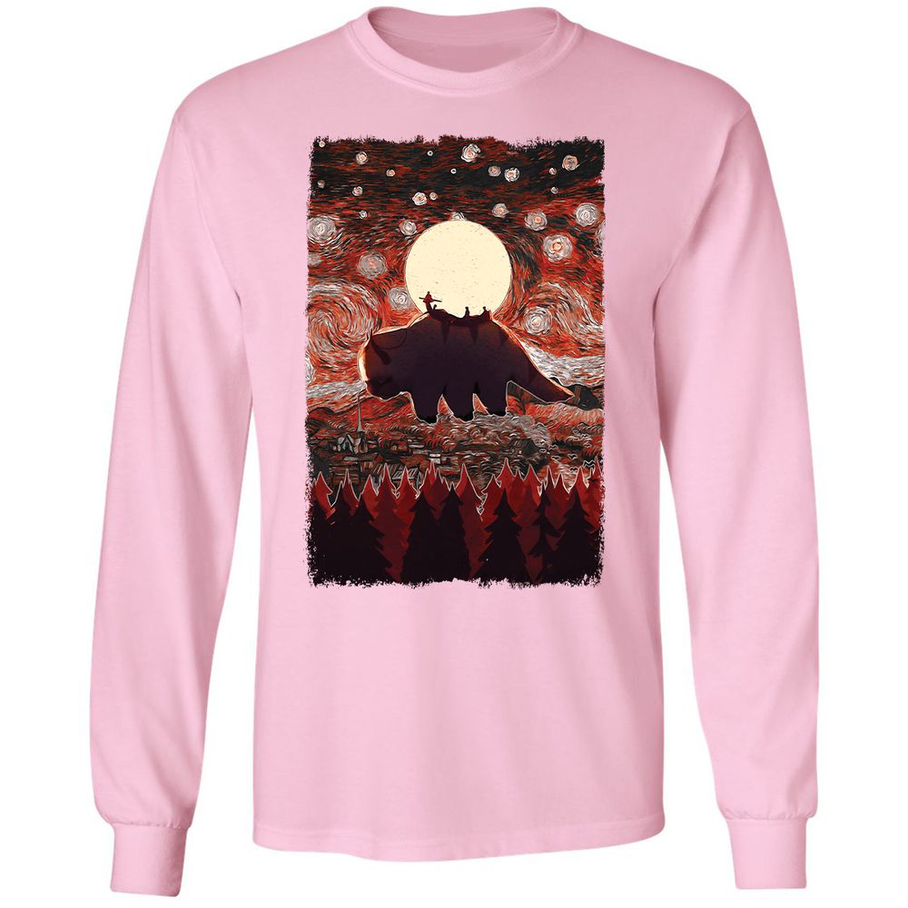Long Sleeve T-Shirt - 4UCDT848 - Light Pink - 3