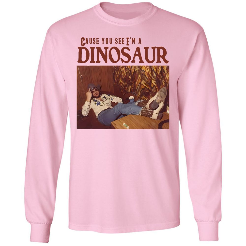 Long Sleeve T-Shirt - C2MVVT14 - Light Pink - 3