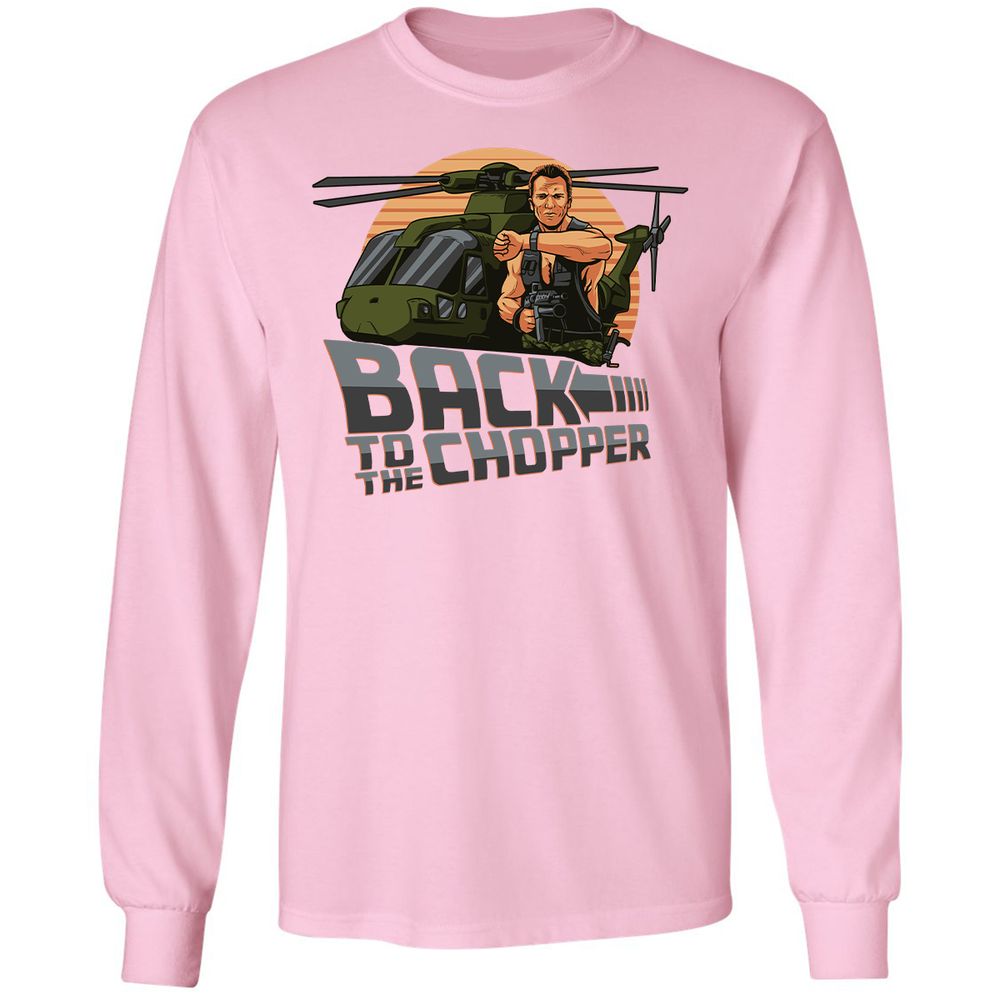 Long Sleeve T-Shirt - CW5HDRU7 - Light Pink - 3