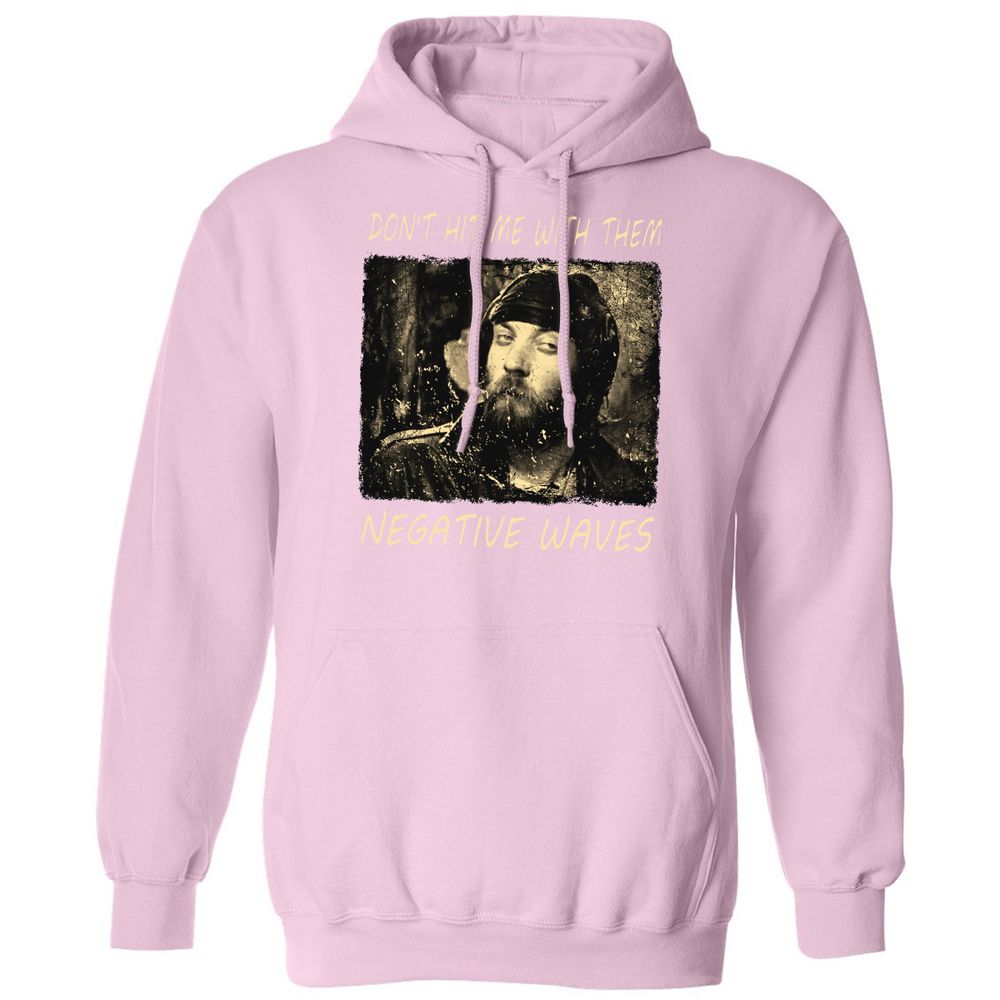 Don't hit me with them negative waves - Light Pink - 3