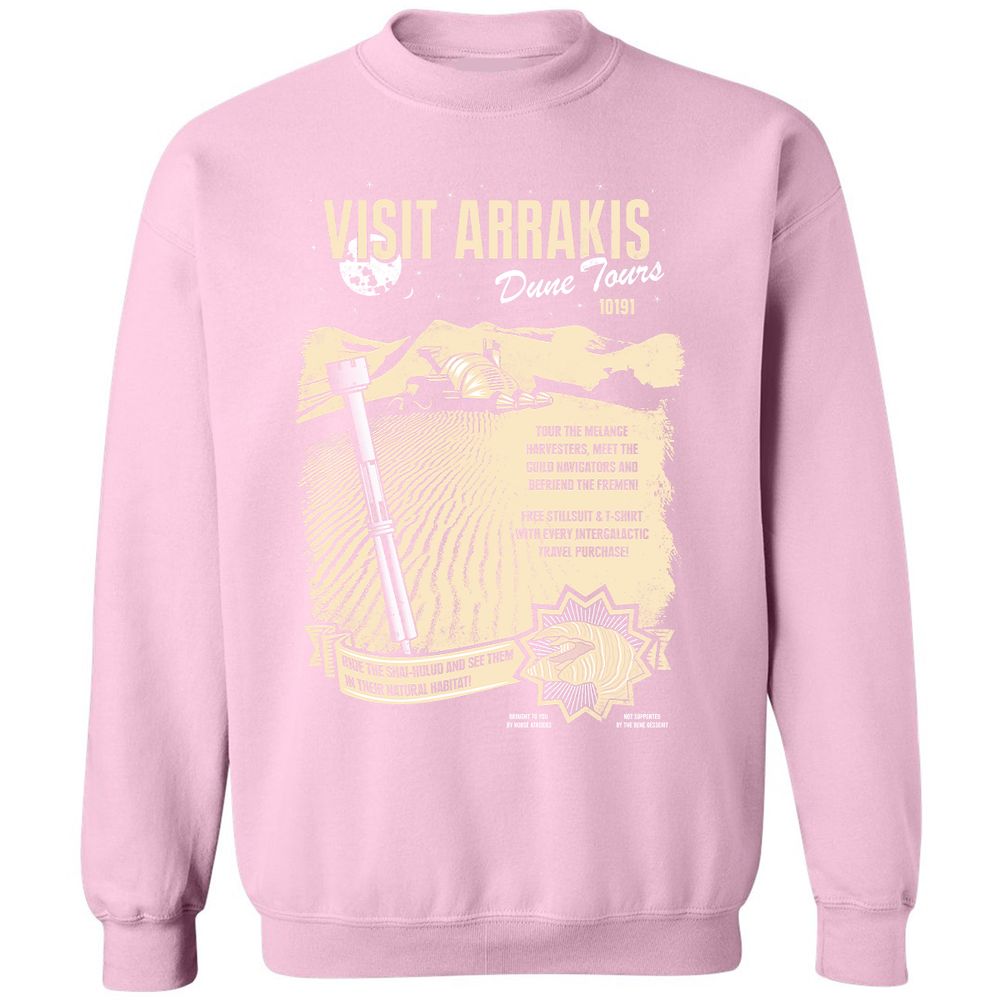 Classic Unisex Sweatshirt - QQYWV926 - Light Pink - 3