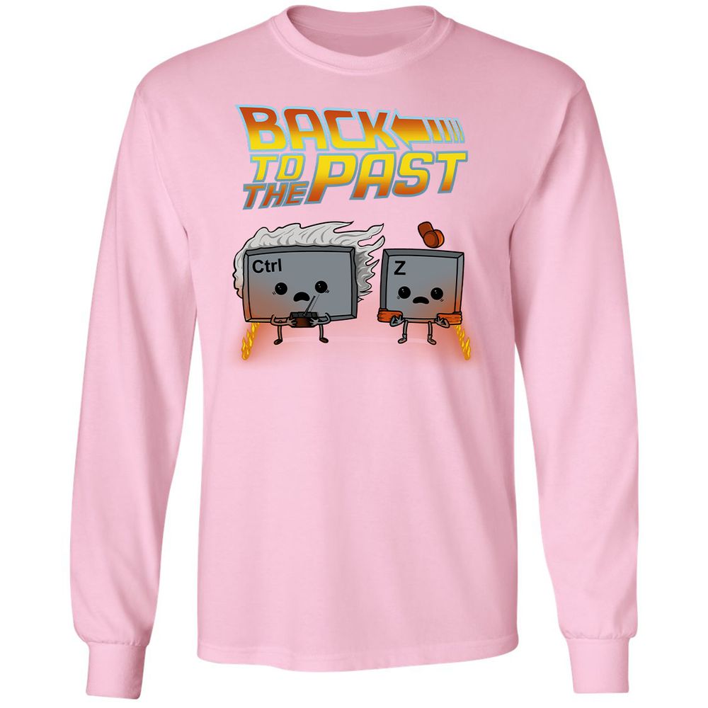 Long Sleeve T-Shirt - KKGVUZ6W - Light Pink - 3