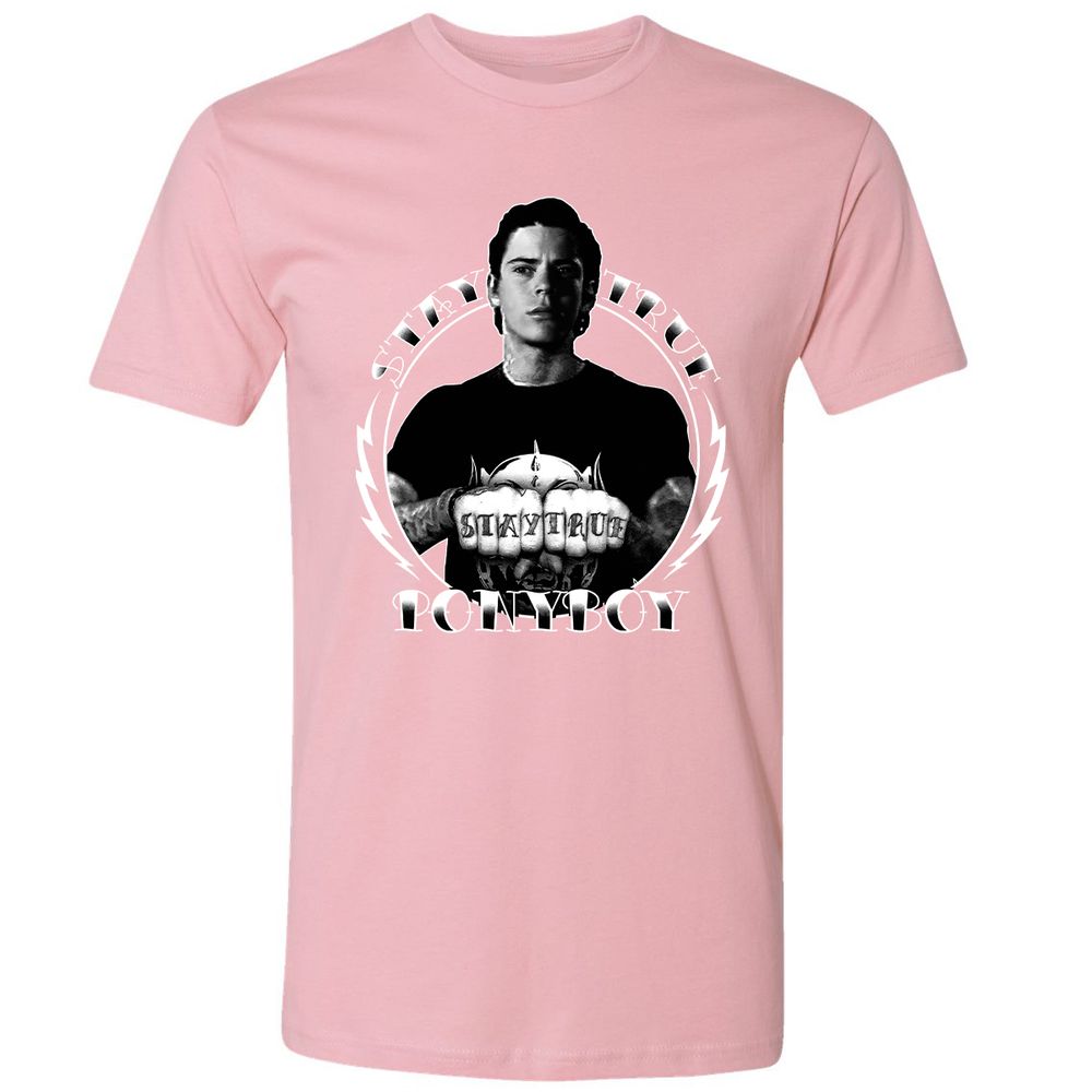 Premium Unisex T-Shirt - 5JZDKULH - Light Pink - 3