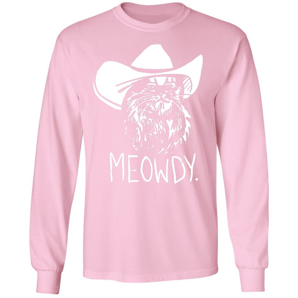 Long Sleeve T-Shirt - DBWFZ6K5 - Light Pink - 3