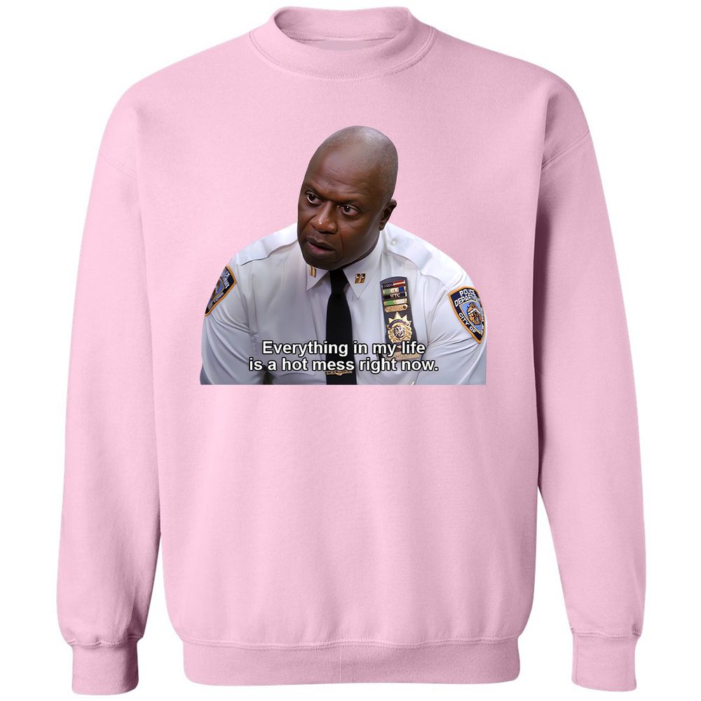 Classic Unisex Sweatshirt - MK8733AL - Light Pink - 3