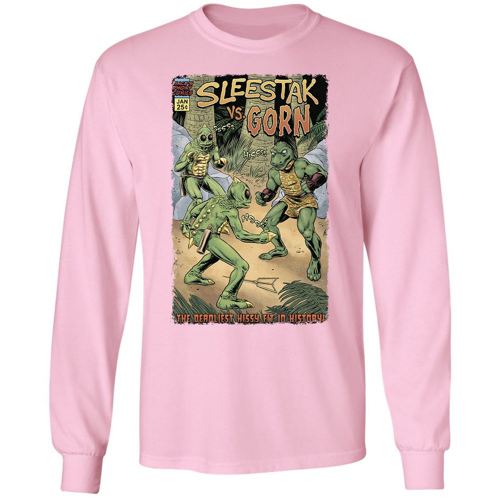 Long Sleeve T-Shirt - HZY28ETT - Light Pink - 3