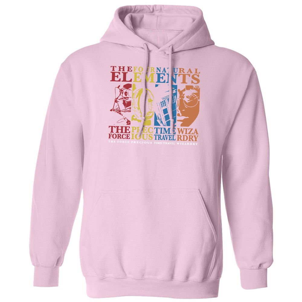 Classic Unisex Hoodie - SGGJXXW9 - Light Pink - 3