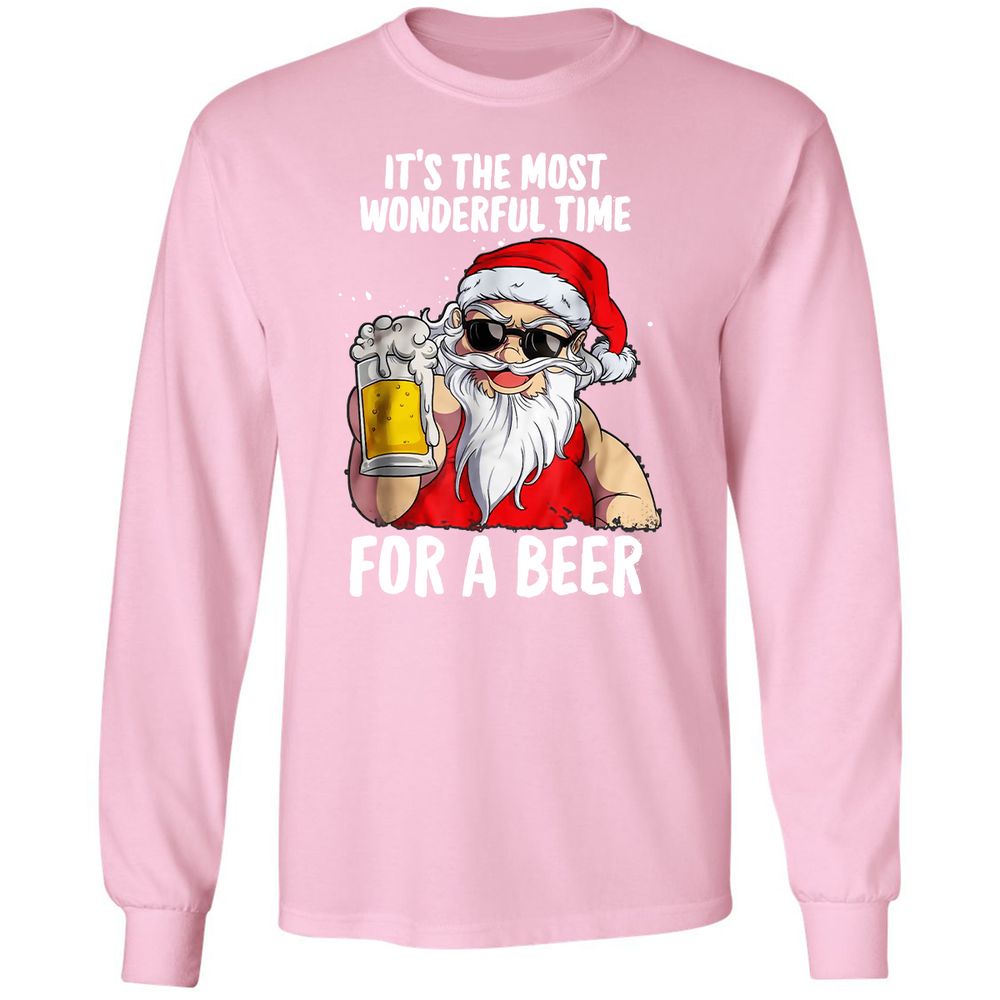 Long Sleeve T-Shirt - 7E317G4N - Light Pink - 3