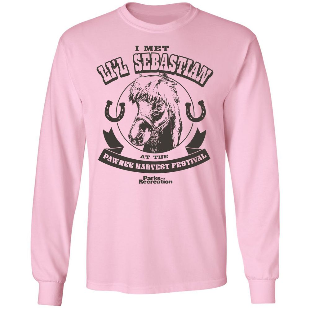Long Sleeve T-Shirt - QD3KEZEQ - Light Pink - 3