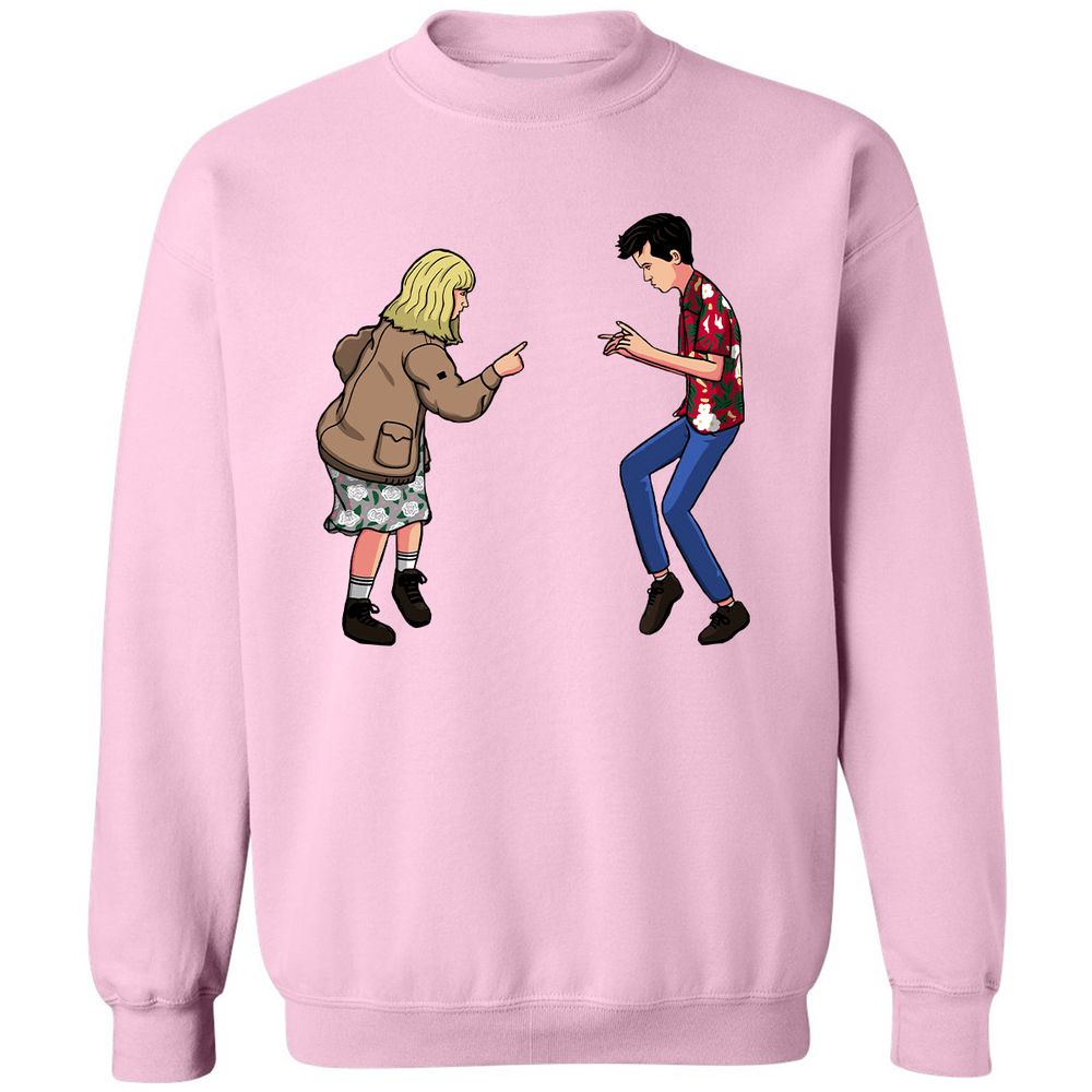 Classic Unisex Sweatshirt - C7UL1B9F - Light Pink - 3