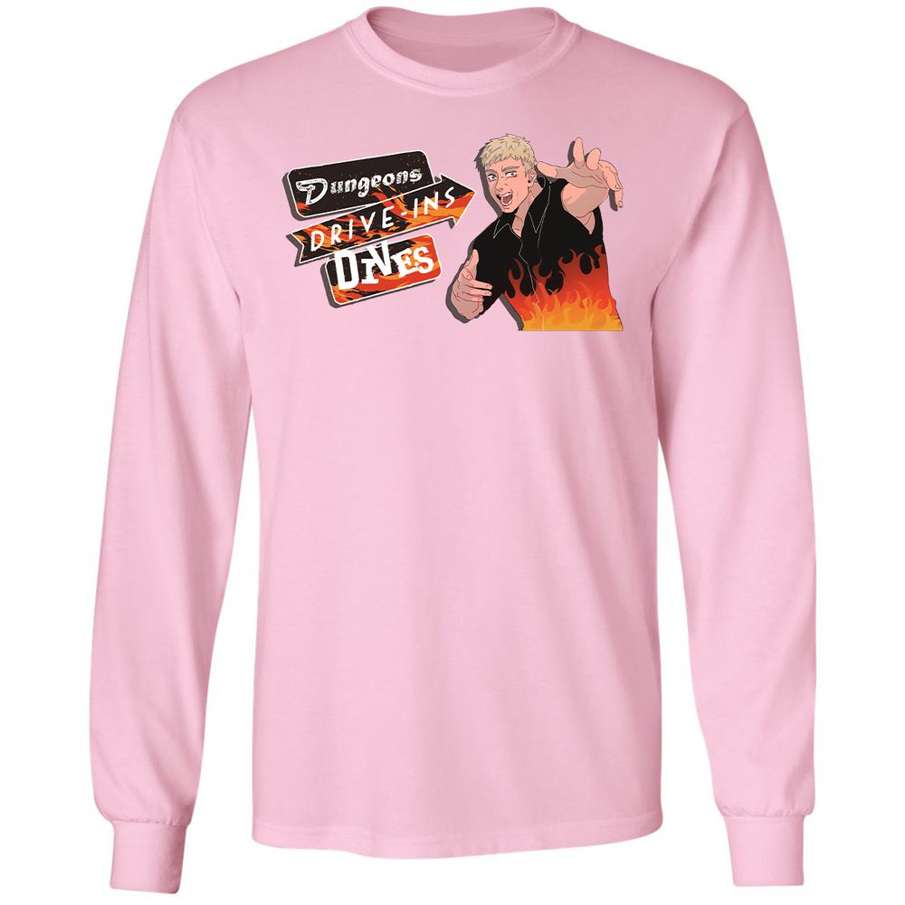 Long Sleeve T-Shirt - 1RGM6N2Y - Light Pink - 3